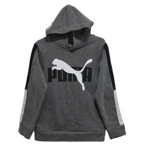 K5066 Boys Puma Fleece Lining Hooded Pullover Sweatshirt Sz.5
